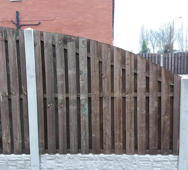 curved fence